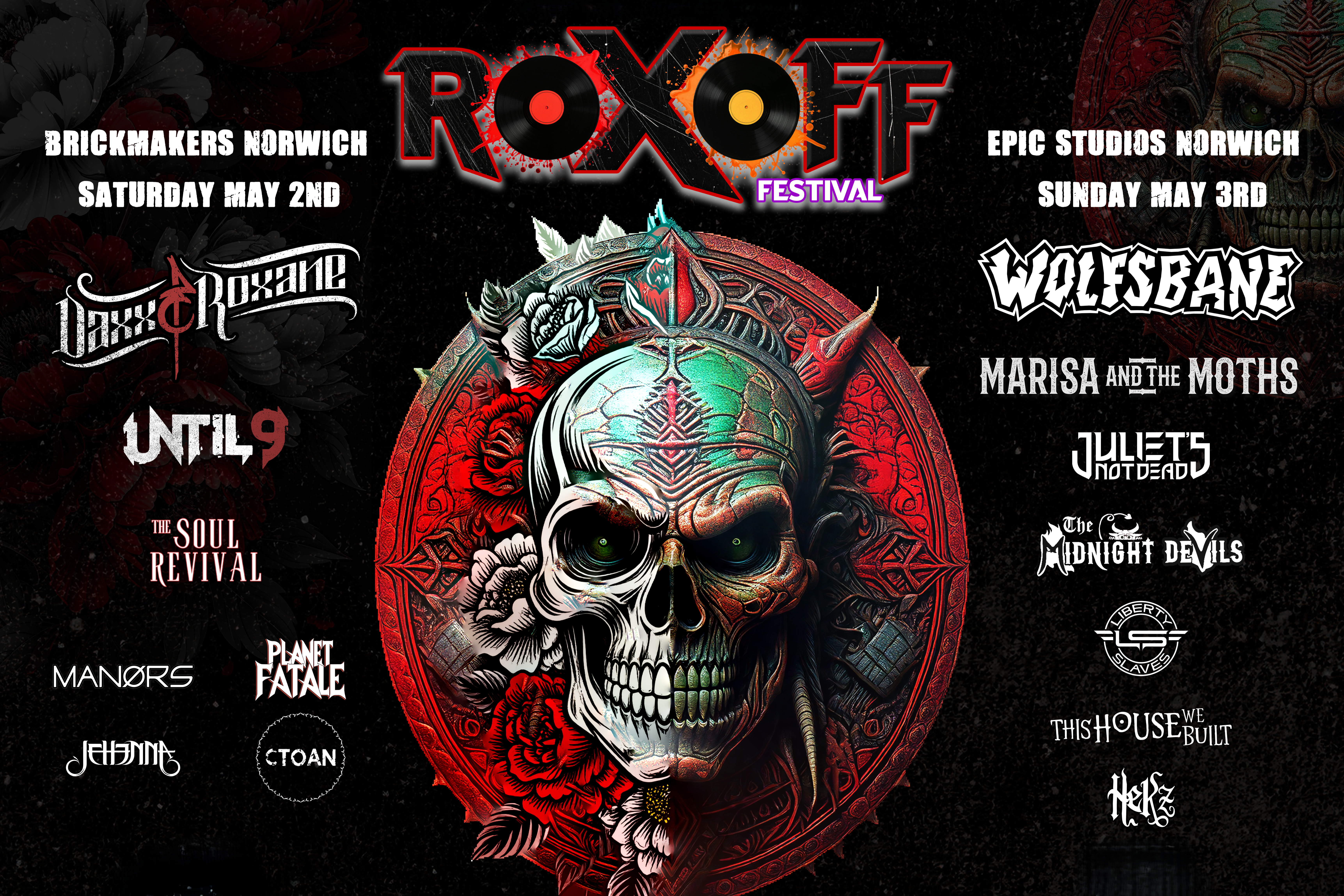 Roxoff event poster announcing Roxoff 3